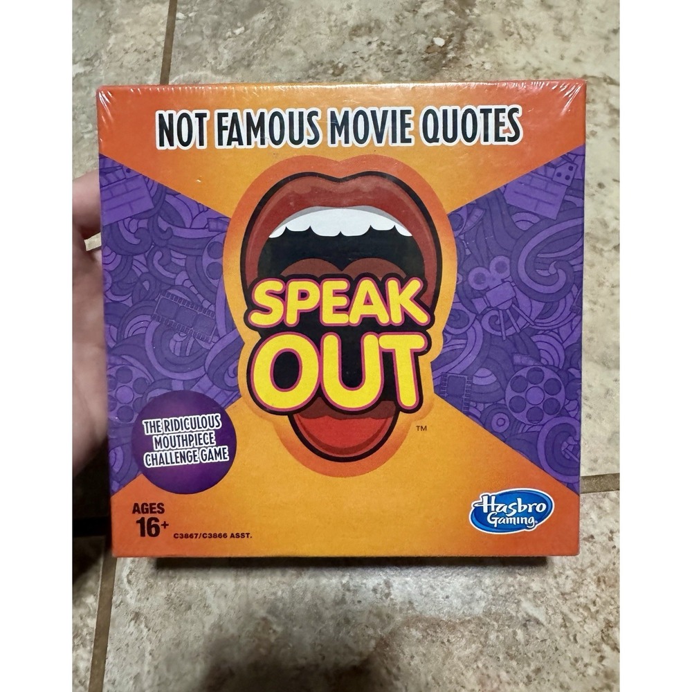Hasbro Speak Out‎ Expansion Pack Not Famous Movie Quotes C3867 NEW Sealed